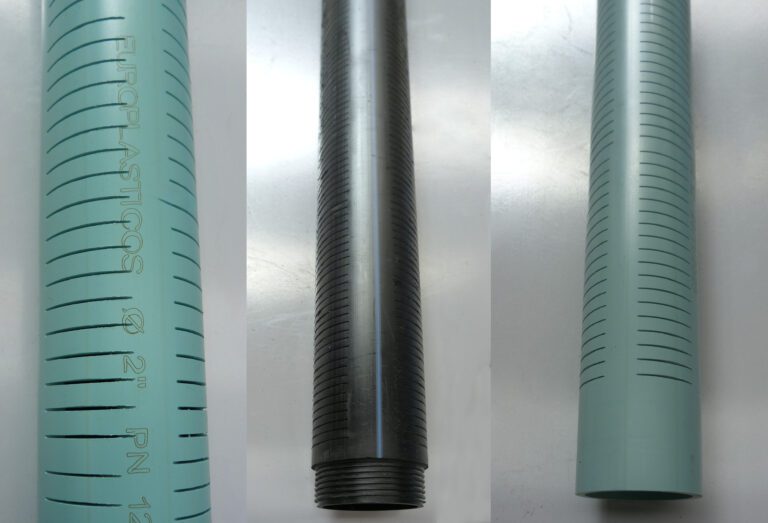 tuberia ranurada roscada piezometrica